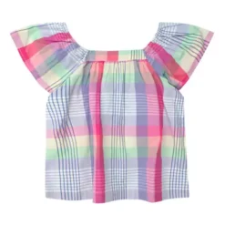 Girls' Silver Jeans Co. Flutter Short Sleeve Top