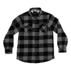 Girls' Silver Jeans Co. Sherpa Plaid Shacket