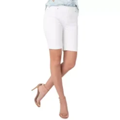 Women's Liverpool Los Angeles Chloe Pull On Bermuda Jean Shorts