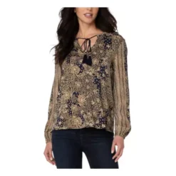 Women's Liverpool Los Angeles Tie Front Blouse