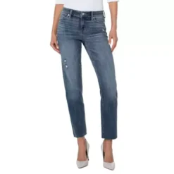 Women's Liverpool Los Angeles Kennedy Relaxed Fit Straight Jeans