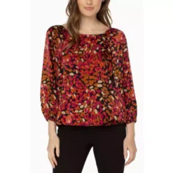 Women's Liverpool Los Angeles Puff Sleeve Blouse
