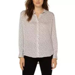 Women's Liverpool Los Angeles Woven Button Up Shirt