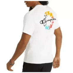 Men's Champion Script Circle Graphic Classic T-Shirt