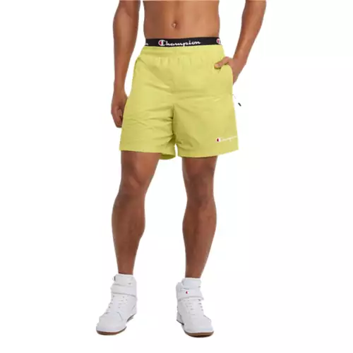 Men's Champion Nylon Warm Up Shorts 1 Men's Champion Nylon Warm Up Shorts