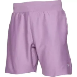 Men's Champion Patch Logo Reverse Weave Cut Off Lounge Shorts