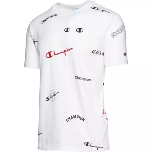 Men's Champion Heritage Logo All Over T-Shirt 3 Men's Champion Heritage Logo All Over T-Shirt - Image 3