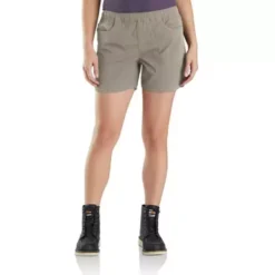 Women's Carhartt Force Relaxed Fit Ripstop 5-Pocket Hybrid Shorts -Carhartt Shop 19583643597 1