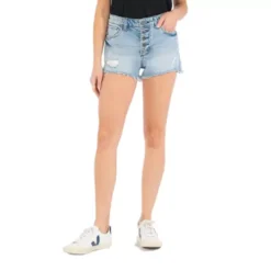 Women's KUT From The Kloth Jane High Rise Button Jean Shorts