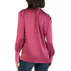 Women's KUT From The Kloth Brigitta Satin Button Up Shirt -Carhartt Shop 65287451289 2