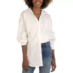 Women's KUT From The Kloth Tyra Oversized Button Up Shirt