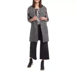 Women's Tribal Chawl Collar Vest