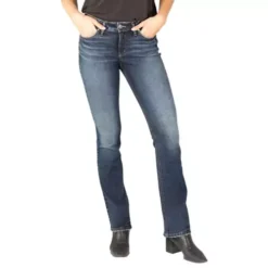 Women's Silver Jeans Co. Silver Elyse Washed Slim Fit Bootcut Jeans