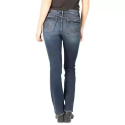 Women's Silver Jeans Co. Silver Elyse Washed Slim Fit Bootcut Jeans -Carhartt Shop 68128332869 2