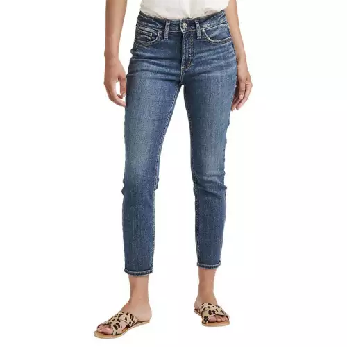 Women's Silver Jeans Co. Suki Crop Slim Fit Skinny Jeans 1 Women's Silver Jeans Co. Suki Crop Slim Fit Skinny Jeans