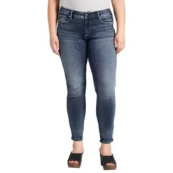 Women's Silver Jeans Co. Britt Plus Curvy Skinny Jeans