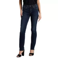 Women's Silver Jeans Co. Elyse Slim Fit Straight Jeans
