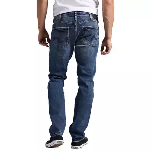 Men's Silver Jeans Co. Konrad Slim Fit Straight Jeans 3 Men's Silver Jeans Co. Konrad Slim Fit Straight Jeans - Image 3