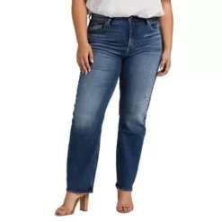 Women's Silver Jeans Co. Plus Frisco Curvy Straight Jeans