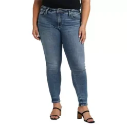 Women's Silver Jeans Co. Plus Suki Curvy Skinny Jeans