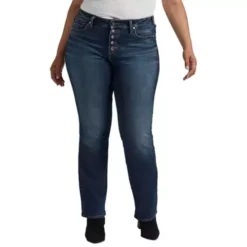 Women's Silver Jeans Co. Plus Suki Slim Curvy Bootcut Jeans