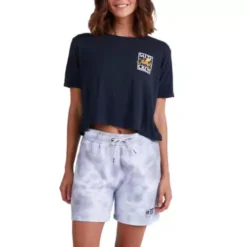 Women's Salty Crew Ink Slinger Boyfriend Crop Top