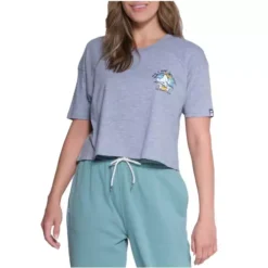 Women's Salty Crew Gone Fishin Crop Top